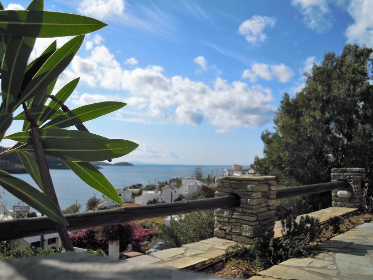 Blue Dolphin Hotel Batsi  Exterior foto