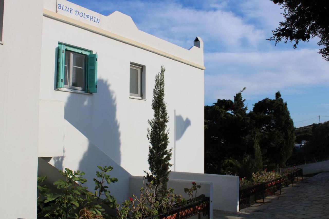 Blue Dolphin Hotel Batsi  Exterior foto