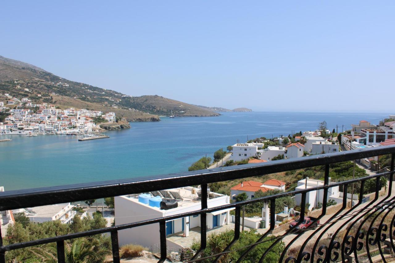 Blue Dolphin Hotel Batsi  Exterior foto